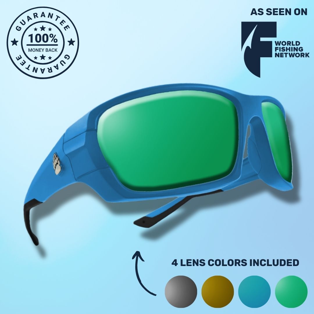 Grizzly Fishing Pro Sunglasses Kit (4 Colors Included)