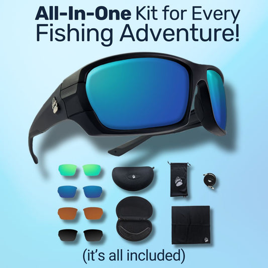 Grizzly Fishing Pro Sunglasses Kit